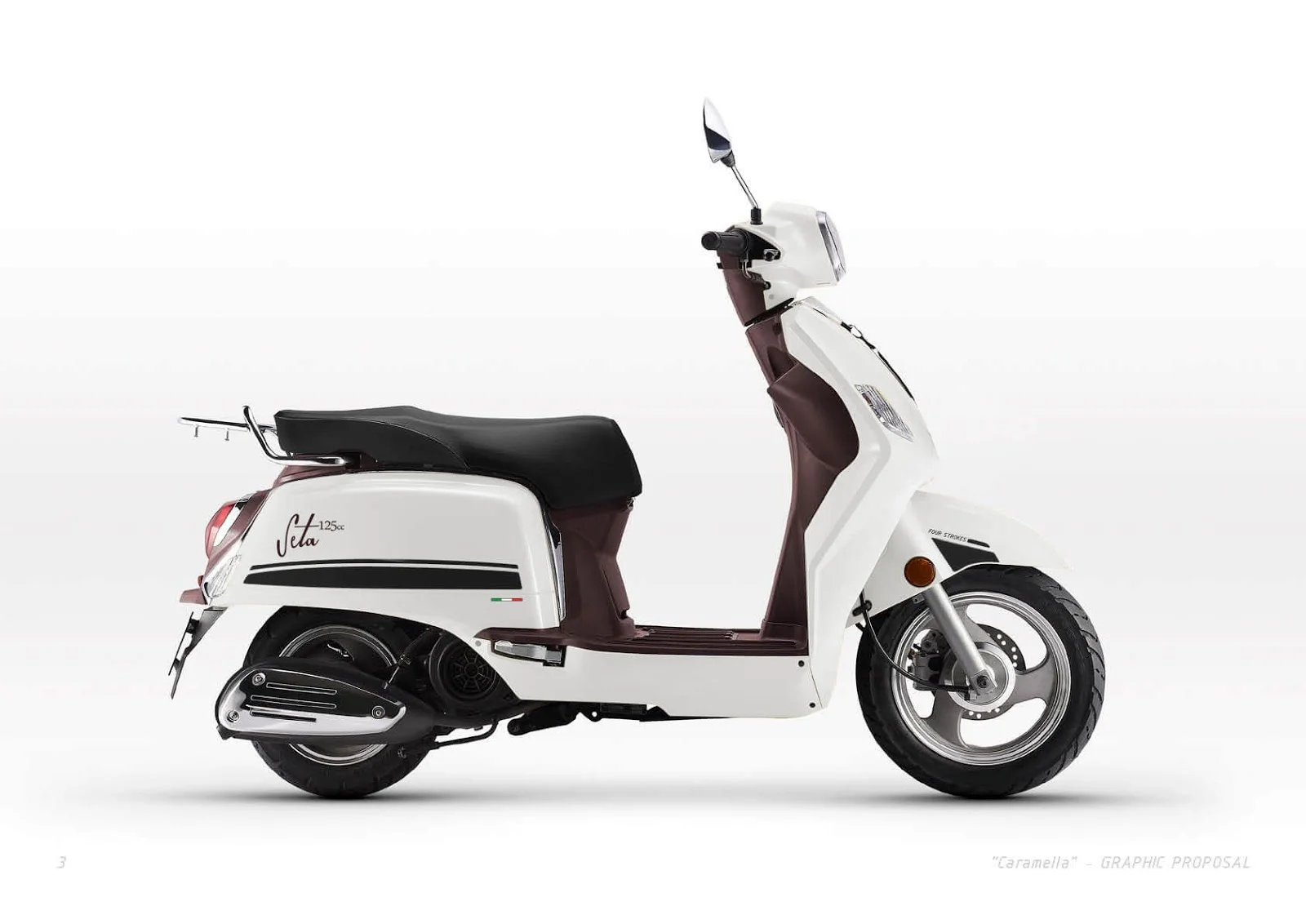 بنلی ستا 125 موتورسیکلت برای بانوان ایران 